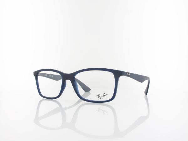 Ray Ban | RX7047 5450 56 | matte transparent blue