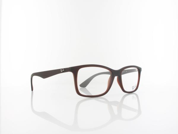 Ray Ban | RX7047 5451 56 | matte transparent brown