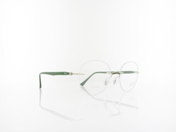 Ray Ban | RX8768 1232 50 | military green on silver