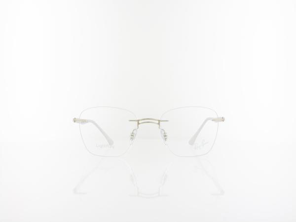 Ray Ban | RX8769 1228 49 | white on silver