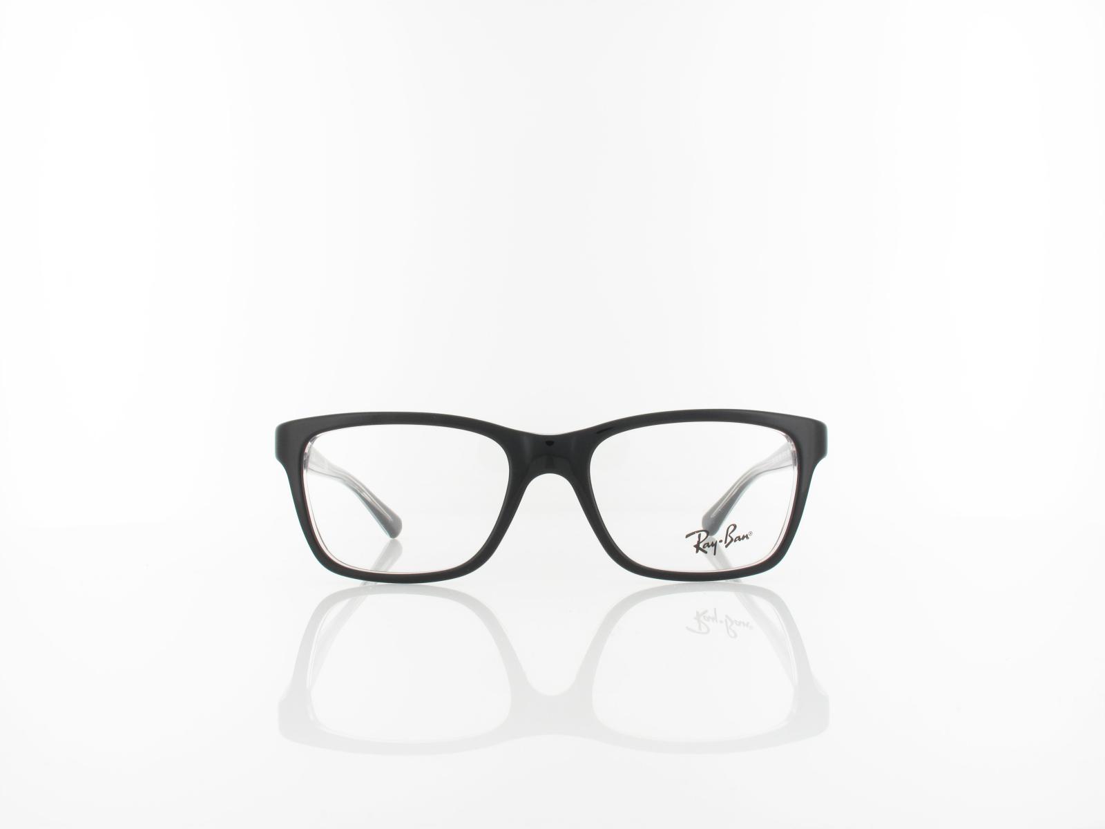 Ray Ban | RY1536 small 3529 48 | top black on transparent
