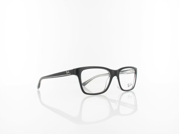 Ray Ban | RY1536 small 3529 48 | top black on transparent