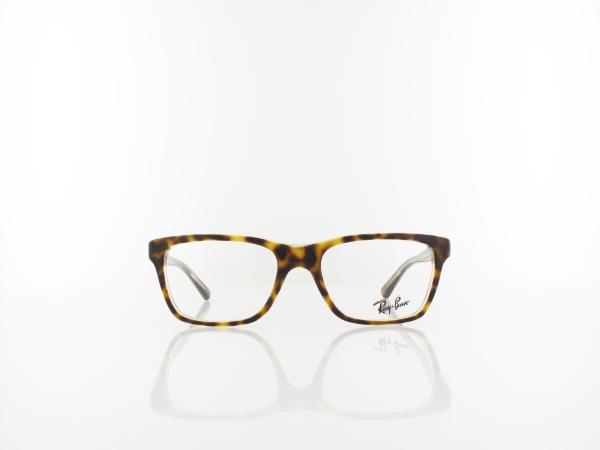 Ray Ban | RY1536 3602 48 | top dark havana on trasparent