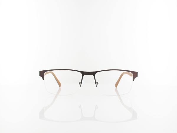 Brilando | 601 B 54 | mat dark brown