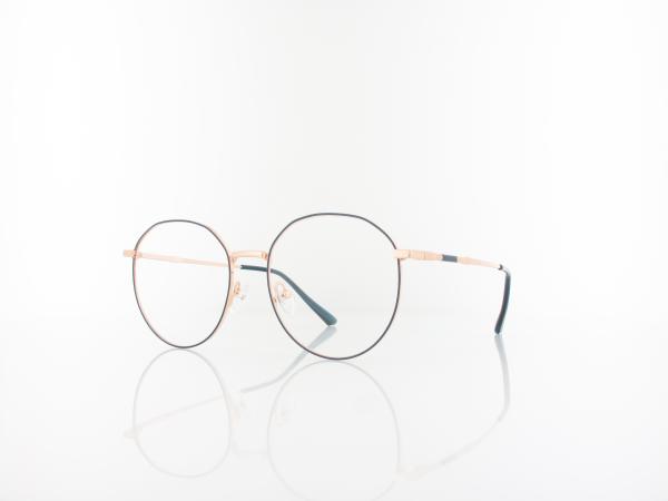 Brilando | 903 C 52 | rosegold samtig blau