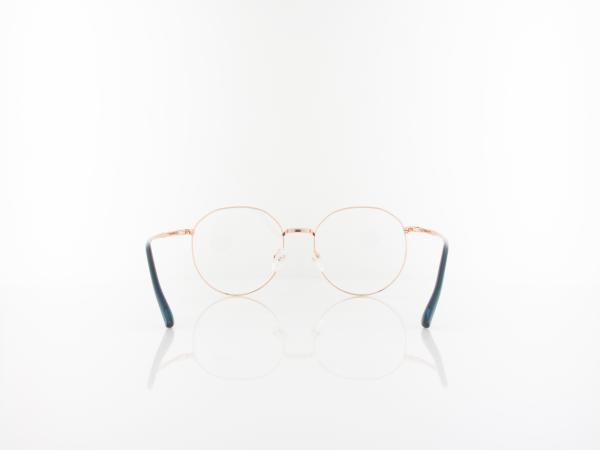 Brilando | 903 C 52 | rosegold samtig blau