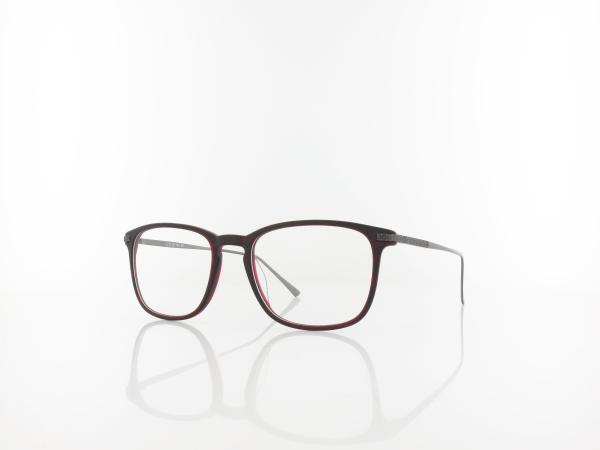 Brilando | AC41 D 52 | matt dark red matt gunmetal