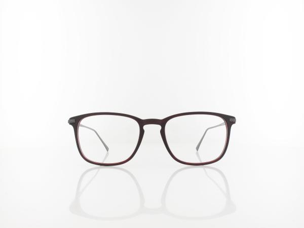 Brilando | AC41 D 52 | matt dark red matt gunmetal