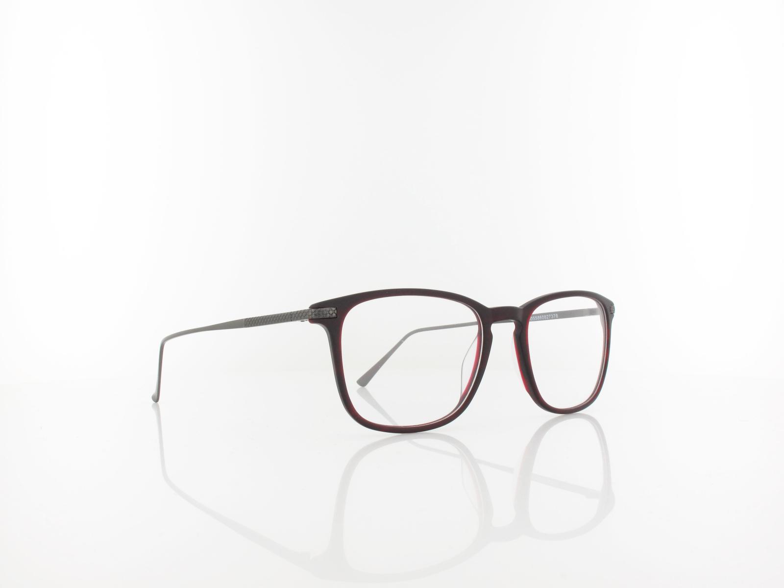 Brilando | AC41 D 52 | matt dark red matt gunmetal