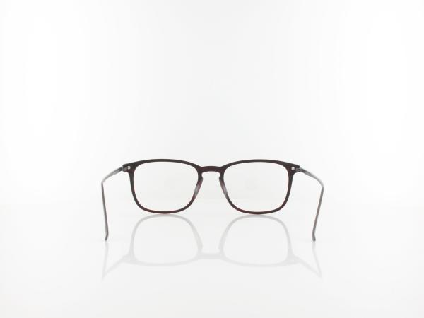Brilando | AC41 D 52 | matt dark red matt gunmetal