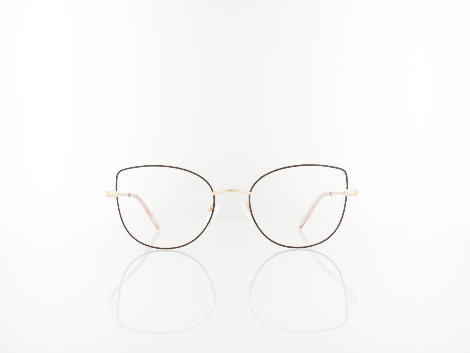 Brilando | L119 A 53 | glänzend rosegold matt schwarz