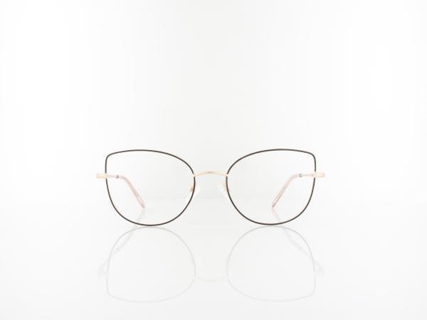 Brilando | L119 A 53 | glänzend rosegold matt schwarz