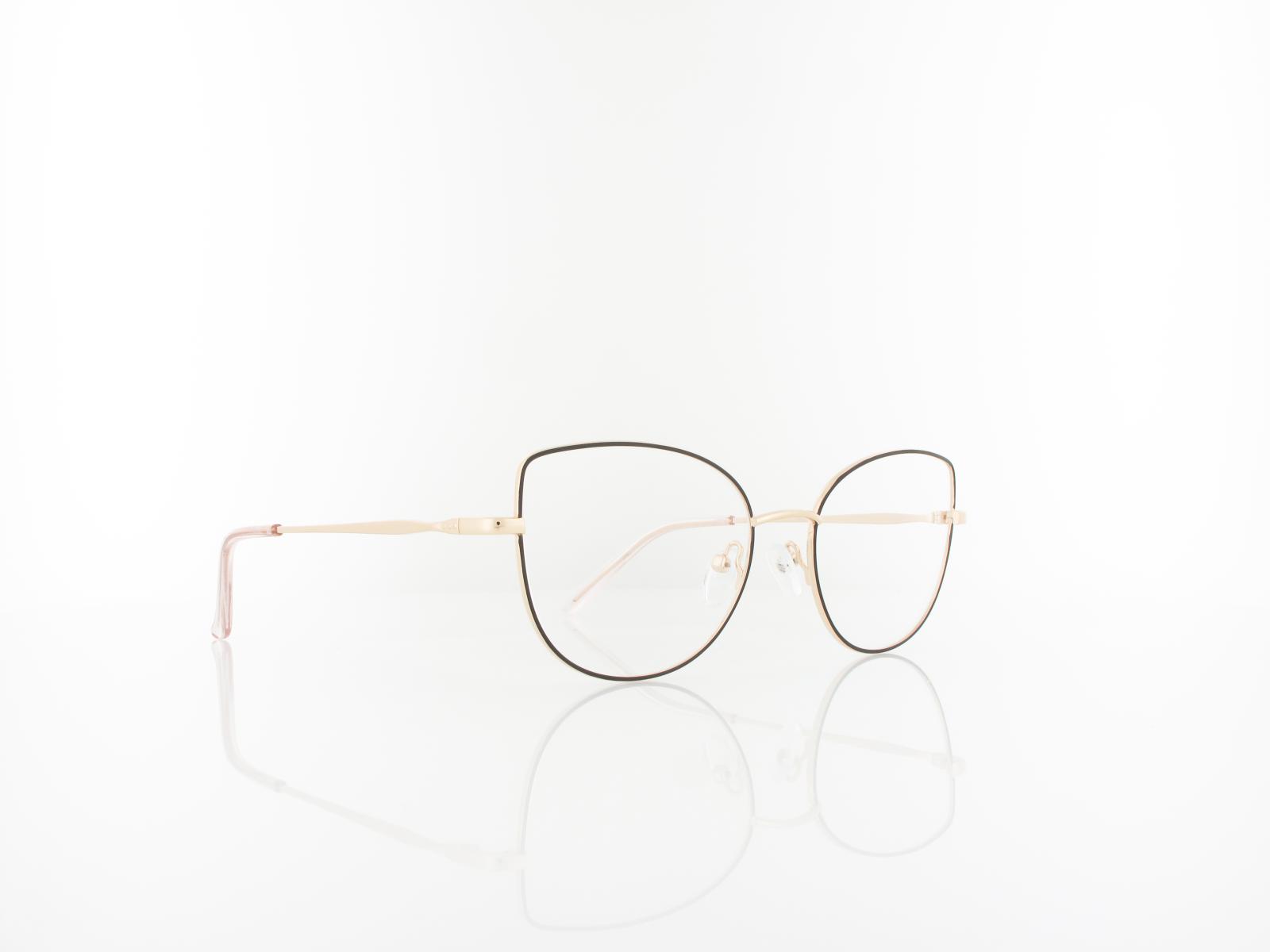 Brilando | L119 A 53 | glänzend rosegold matt schwarz