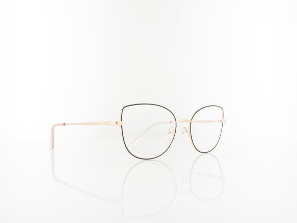Brilando | L119 A 53 | glänzend rosegold matt schwarz