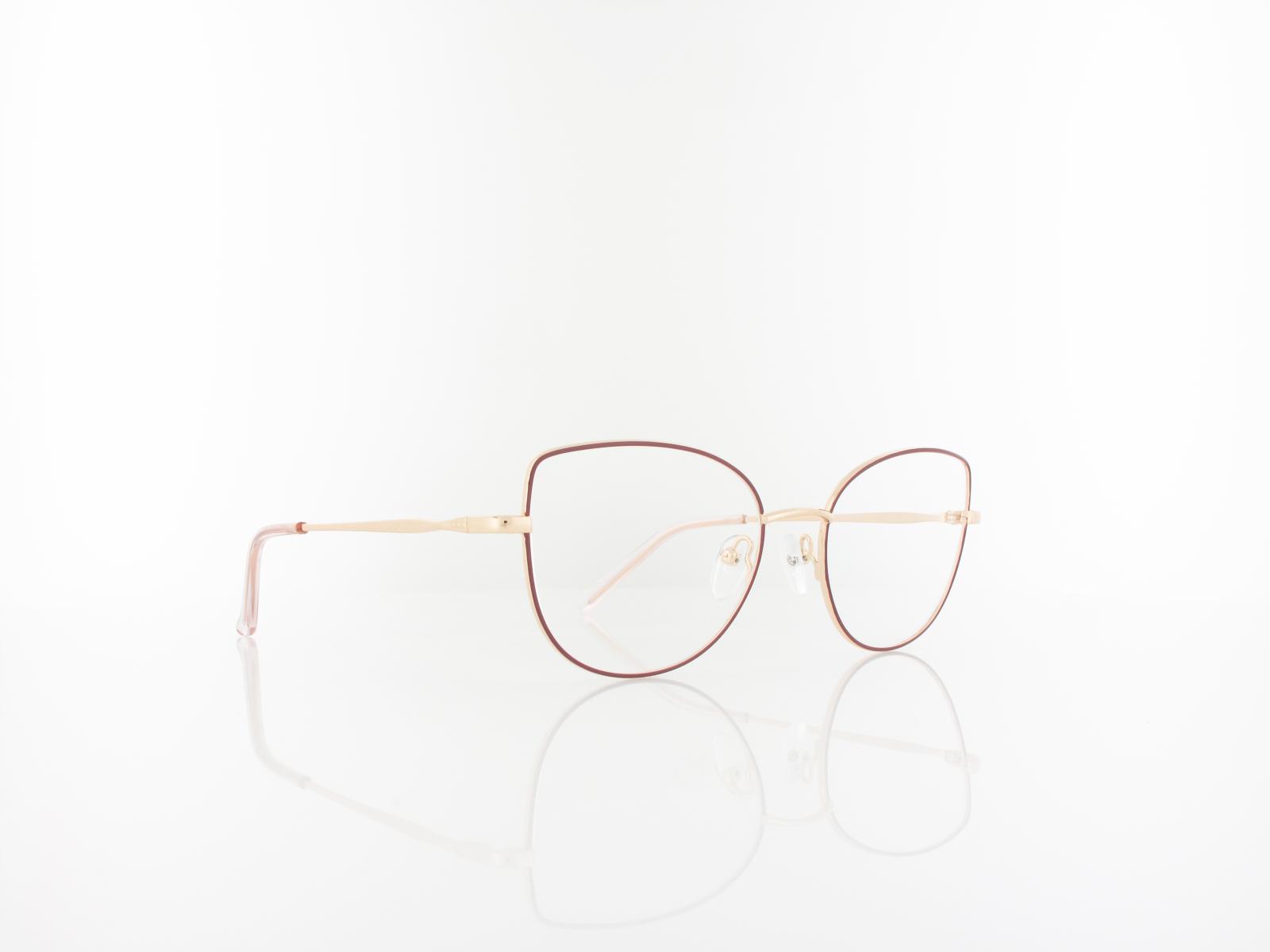 Brilando | L119 E 53 | glänzend rosegold matt violett