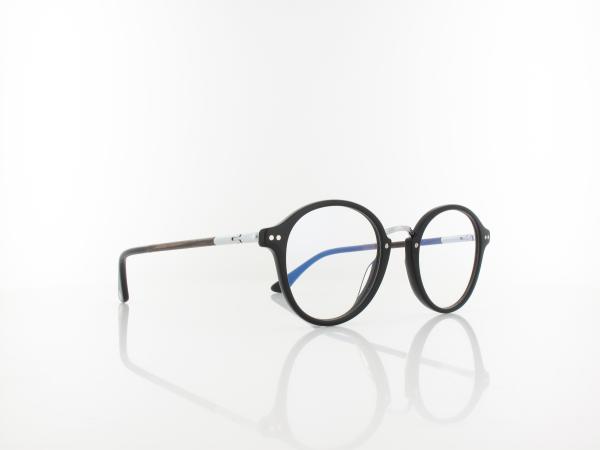 Wood Fellas | Löwenburg Wood Acetate 11011 6305 47 | curled black