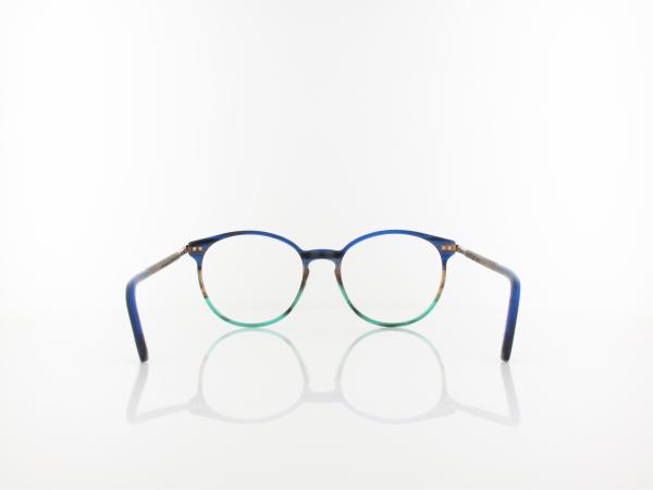 Wood Fellas | Halo Wood Acetate 11020 6713 52 | walnut blue
