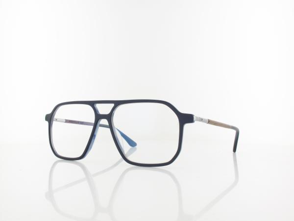 Wood Fellas | Blip Wood Acetate 11041 7040 57 | curled blue