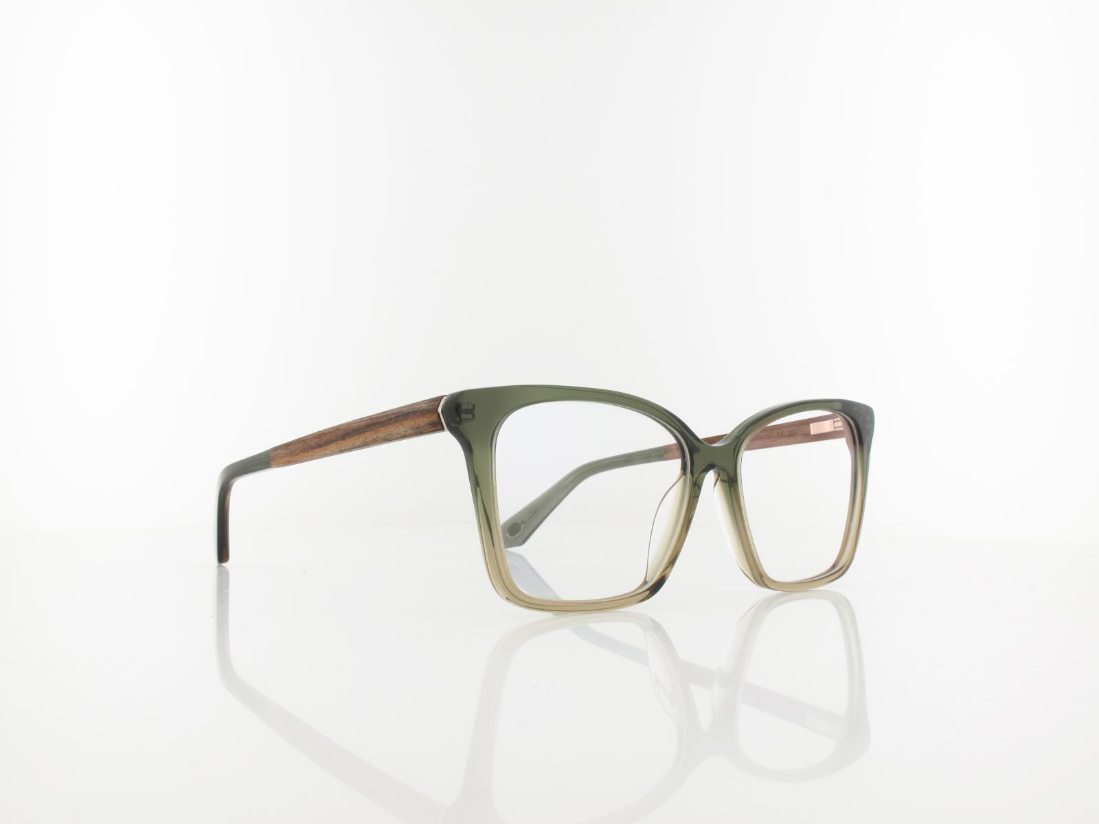 Wood Fellas | Curve Wood Acetate 11042 7042 53 | macassar green