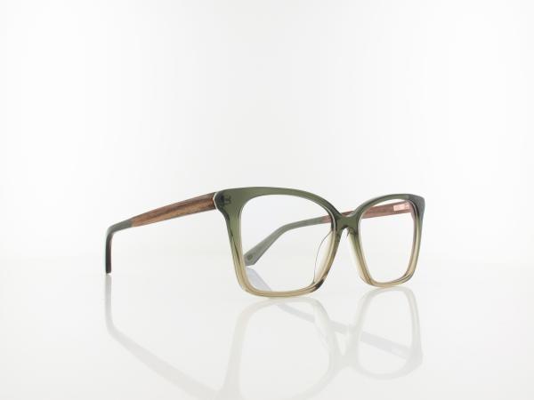 Wood Fellas | Curve Wood Acetate 11042 7042 53 | macassar green
