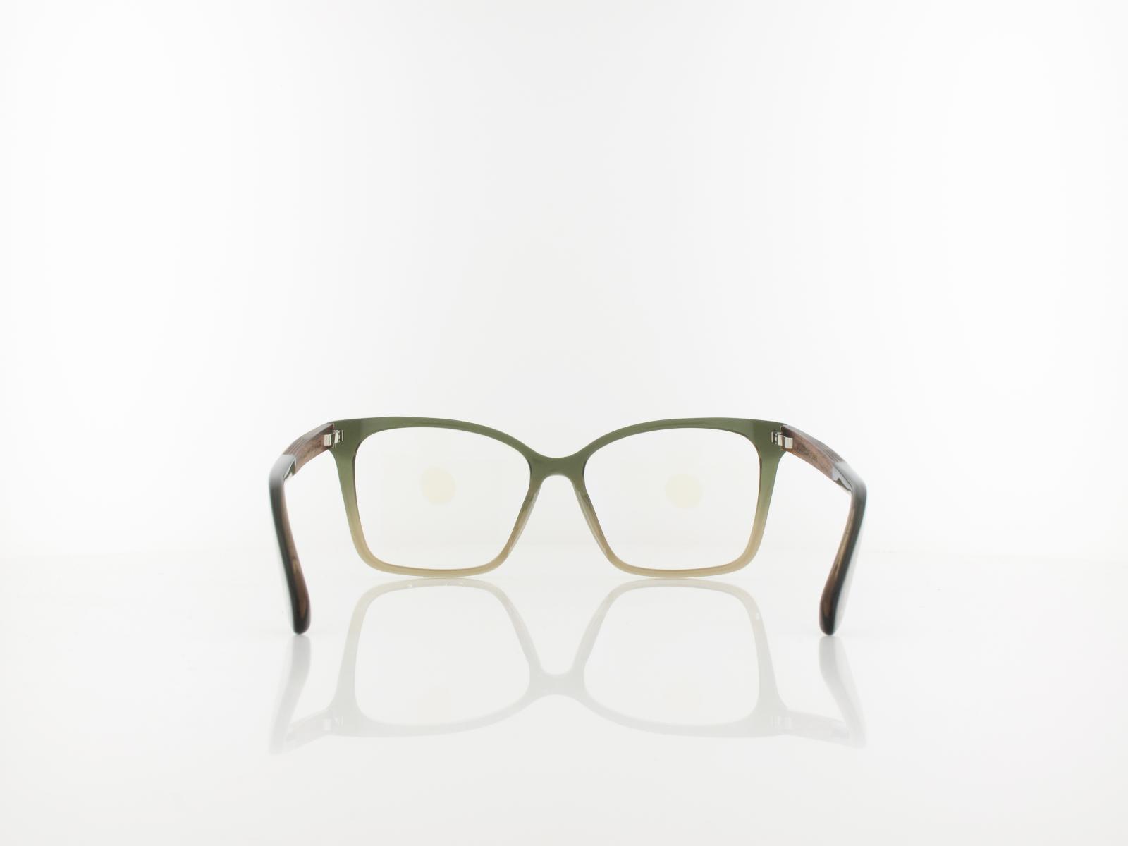 Wood Fellas | Curve Wood Acetate 11042 7042 53 | macassar green