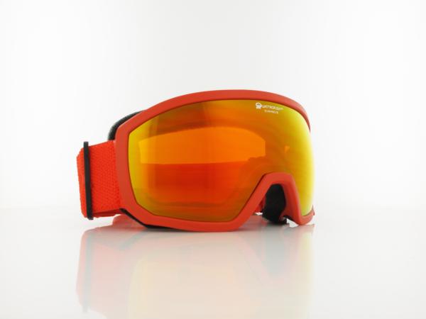 Alpina | SCARABEO JR. A7257 841 | pumpkin matt / Q-LITE red