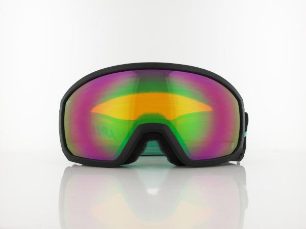 ALPINA | SCARABEO JR. A7257 872 | black aqua matt / Q-LITE green