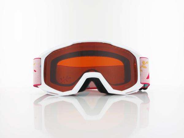 ALPINA | Piney A7268 413 | white-flower matt / orange