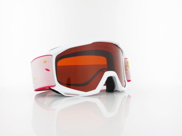 ALPINA | Piney A7268 413 | white-flower matt / orange