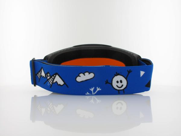 ALPINA | Piney A7268 434 | black-blue matt / orange