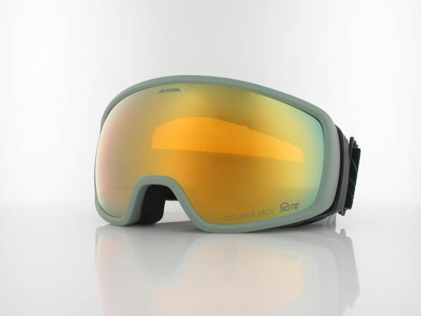 ALPINA | Double Jack Planet Q-LITE A7285 871 | willow-green matt / Q-LITE gold