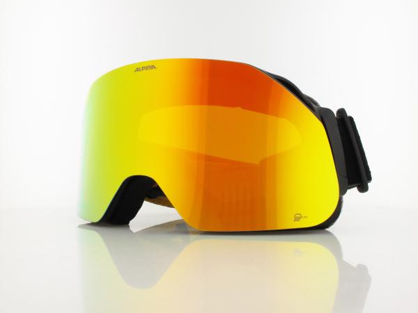 ALPINA | BLACKCOMB A7288 832 | black yellow matt / Q-LITE red