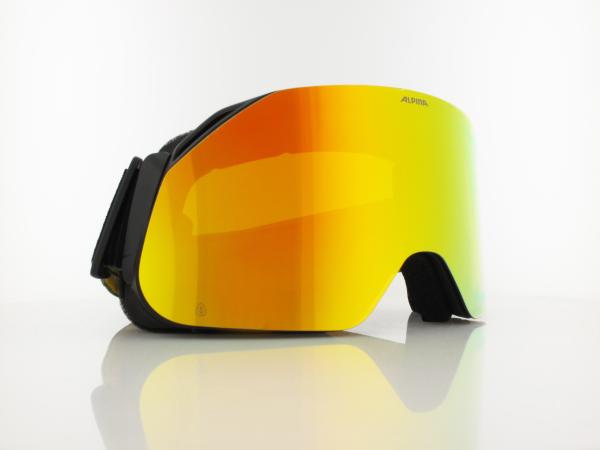 ALPINA | BLACKCOMB A7288 832 | black yellow matt / Q-LITE red