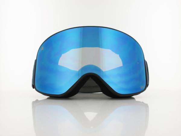 ALPINA | SLOPE A7293 882 | black dirtblue matt / Q-LITE blue