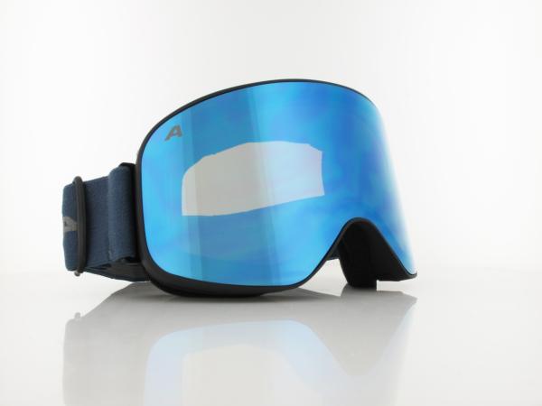 ALPINA | SLOPE A7293 882 | black dirtblue matt / Q-LITE blue