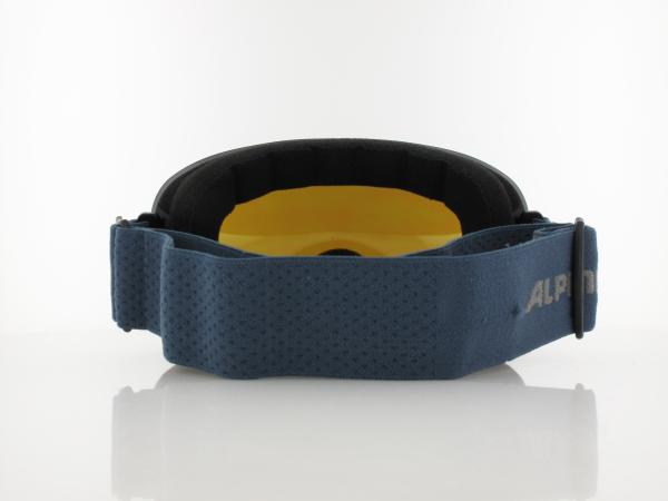 ALPINA | SLOPE A7293 882 | black dirtblue matt / Q-LITE blue