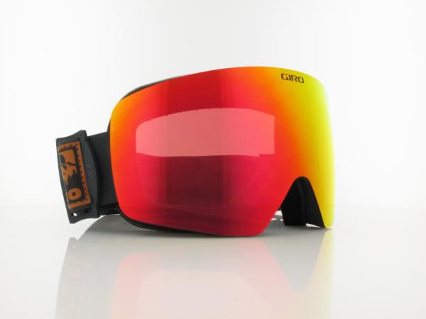 Giro | Contour RS 020 | carbon vista / vivid ember - vivid infrared
