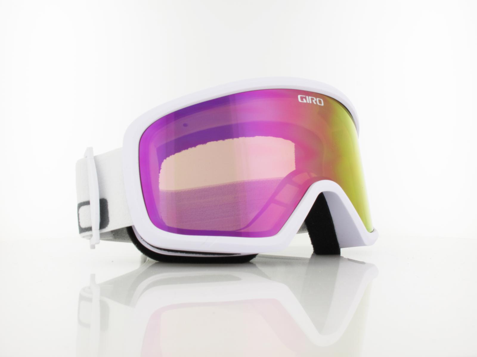 Giro | Stomp 008 | white wordmark / amber pink