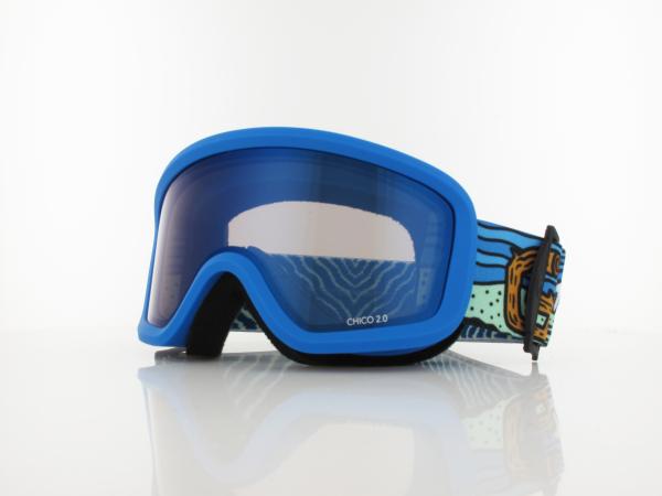 Giro | CHICO 2.0 004 | blue shreddy yeti / grey cobalt