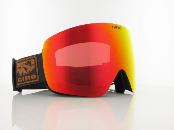 Giro | Contour 015 | carbon vista / vivid ember - vivid infrared