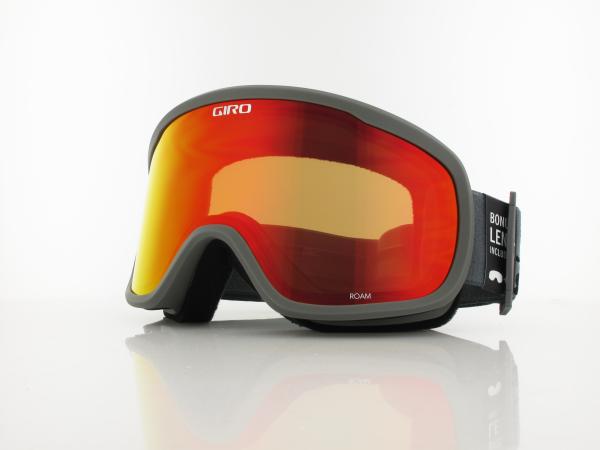 Giro | ROAM 002 | grey wordmark / amber scarlet - yellow