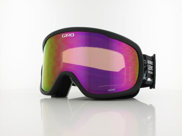 Giro | Moxie 007 | black & grey botanical lx / amber pink - yellow