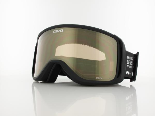 Giro | Sagen 002 | black & white flow / amber gold - yellow