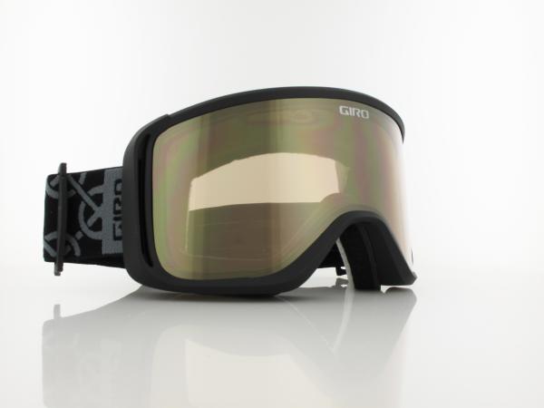 Giro | Sagen 008 | black monogram / amber gold - yellow