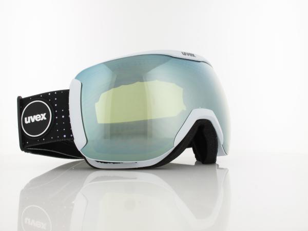 UVEX | downhill 2100 CV S550392 4230 | arctic blue matt / mirror white colorvision yellow