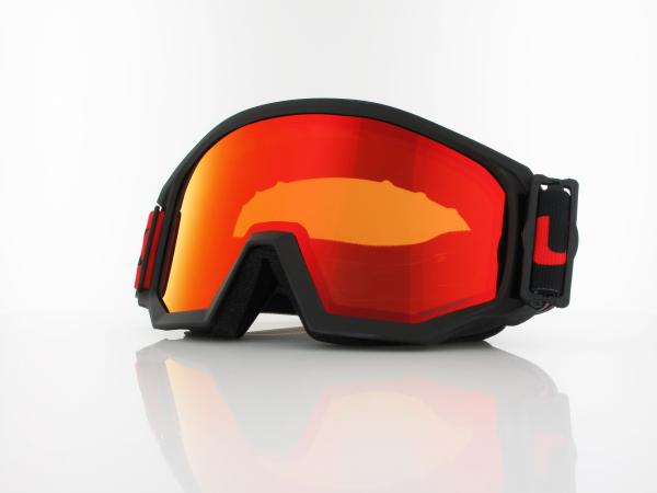 UVEX | athletic FM S550520 2530 | black matt / mirror red