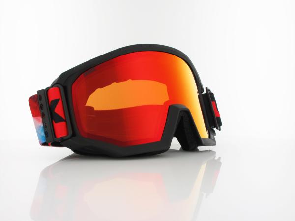 UVEX | athletic FM S550520 2530 | black matt / mirror red