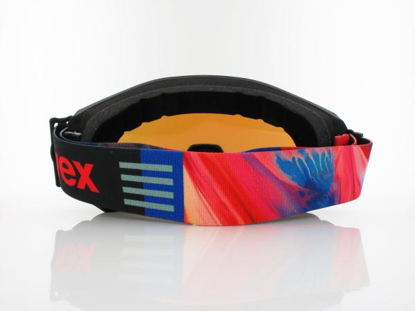 UVEX | athletic FM S550520 2530 | black matt / mirror red