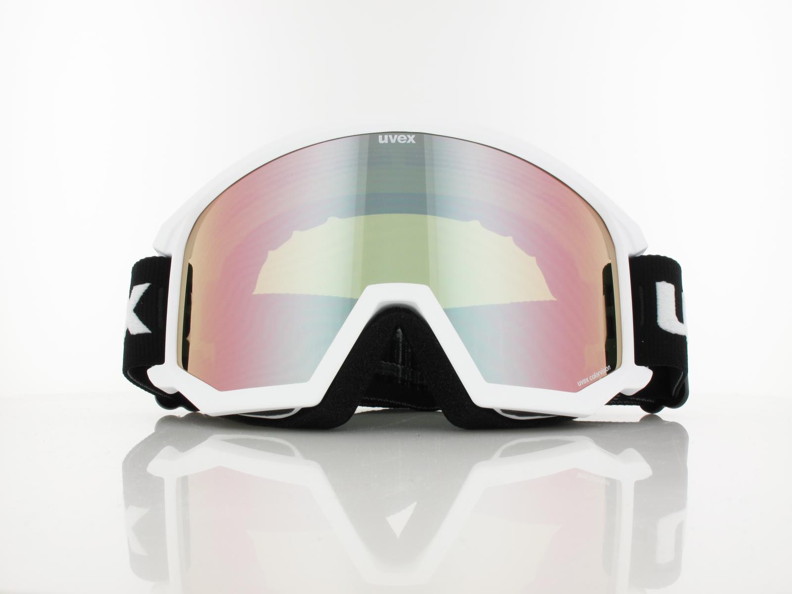 UVEX | athletic CV S550527 1130 | white matt / mirror rose cv green