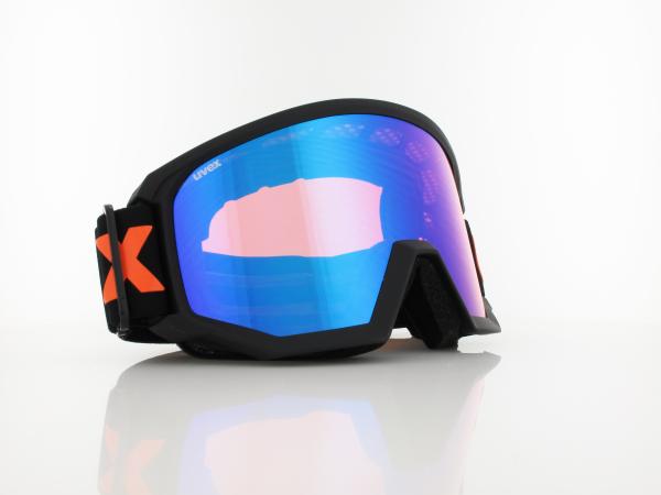 UVEX | athletic CV S550527 2230 | black matt / mirror blue colorvision orange